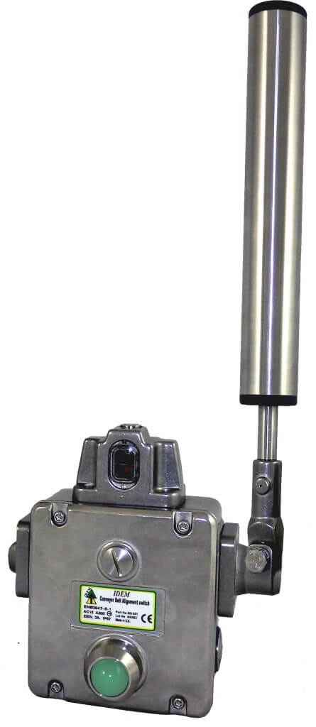 Belt Alignment Switch STAINLESS STEEL HEAVY DUTY 35mm Long Roller ...